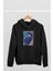 Doctor Who-Süzülen Tardis Baskılı Unisex 3 Iplik %100 Pamuklu Cepli Kapüşonlu Sweatshirt Hoodie 1