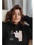 Yanlış Kararlarımı Uygulamaya Gidiyorum Baskılı Unisex %100 Pamuklu Kapüşonlu Sweatshirt Hoodie 2