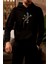 Egzotik Bukalemun Baskılı Unisex 3 Iplik Şardonlu %100 Pamuk Kapüşonlu Sweatshirt Hoodie 2