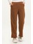 Kadife Bol Paça Pantolon 77602-06 Taba 1
