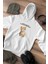 Ne Kadar Da Güzel Biri-Masum Kedi Baskılı Unisex %100 Pamuk Cepli Kapüşonlu Sweatshirt Hoodie 1
