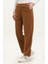 Kadife Bol Paça Pantolon 77602-06 Taba 2