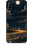 General Mobile GM20 Pro Uyumlu Ay ve Çiçekler Desenli Silikon Kılıf 1