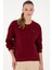 Kadın Bordo Sweatshirt 50297296-VR014 3