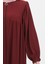 Robadan Büzgülü Ferace 1052-01 Bordo 5