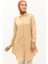 Cepli Düğmeli Tunik 6472-18 Sarı 1