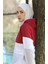 Ikili Eşofman Takım 24001-07 Bordo Gri 4