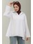 Oversize Tunik 2007-07 Beyaz 3