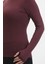 Balıkçı Yaka Body 10405-02 Bordo 3