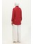 Düğmeli Tunik 6111-06 Bordo 4