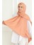 Medine Ipeği Kumlu Şal 81075-03 Taba 1