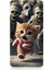General Mobile Discovery 4g Uyumlu Kedi ve Zombiler Desenli Silikon Kılıf 1