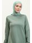 Iki Ip Tunik Pantolon Ikili Takım 0044-32 Çağla Yeşili 3
