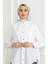 Karaca Rayon Eşarp 81071-04 Mavi Bej 1
