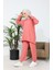 Bürümcük Kumaş Tunik Pantolon Ikili Takım 20036-02 Soğan Kabuğu 3