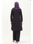 Kolyeli Tunik Pantolon Ikili Takım 0704-05 Mor 5