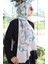 Etnik Desenli Koton Şal 90174-11 Pudra Mint Yeşili 2