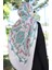 Etnik Desenli Koton Şal 90174-11 Pudra Mint Yeşili 3