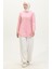 Düğmeli Tunik 6111-05 Pudra 1