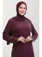 Taşlı Abiye Takım 0437-05 Mürdüm 3