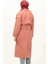 Kuşaklı Trençkot 24Y9030-01 Pembe 5