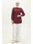 Düğmeli Tunik 6111-07 Mürdüm 1