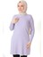 Penye Tunik 10645-11 Lila 1