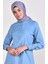 Hakim Yaka Tunik 6474-01 Indigo Mavi 3