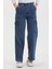 Kargo Cep Kot Pantolon 2828-03 Kot Mavi 1