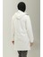 Kapüşonlu Sweatshirt 23109-01 Ekru Siyah 5