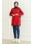 Yırtmaçlı Araboy Tunik 9140-03 Bordo 1