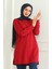 Yırtmaçlı Araboy Tunik 9140-03 Bordo 3