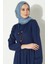 Kolyeli Tunik Pantolon Ikili Takım 0583-01 Indigo 2