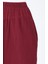 Şile Bezi Bol Paça Pantolon 0021-04 Bordo 3