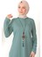 Kolyeli Tunik Pantolon Ikili Takım 8585-03 Çağla Yeşili 5