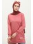 Iki Iplik Penye Tunik 280128-09 Gül Kurusu 3