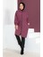Kazayağı Desenli Tunik 23K8763-01 Fuşya 1
