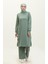Iki Ip Tunik Pantolon Ikili Takım 0044-32 Çağla Yeşili 2