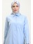 Düğmeli Tunik 4820-08 Mavi 3