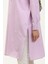 Gizli Düğmeli Yırtmaçlı Tunik 6478-18 Lila 4