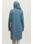 Rahat Kesim Desenli Tunik 8711-01 Petrol Mavisi 5
