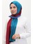Karaca Üç Renkli Şal 81049-09 Indigo Bordo Petrol 2