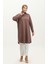 Yarasa Kol Sade Tunik 8682-01 Kahverengi 2