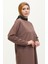 Yarasa Kol Sade Tunik 8682-01 Kahverengi 3