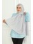 Karaca Şal 81058-10 Gümüş Gri 1