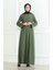 Bürümcük Kumaş Düz Spor Elbise 1003-04 Haki 1