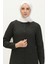 Düğmeli Tunik 6111-08 Siyah 3