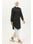 Düğmeli Tunik 6122-06 Siyah 2