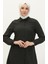 Düğmeli Tunik 6122-06 Siyah 3