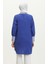 Çizgili Garnili Tunik 4823-01 Saks 5
